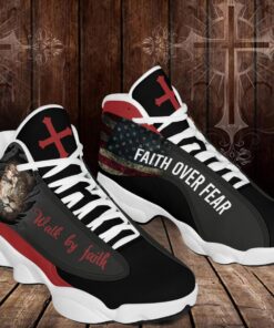Jesus And Lion Shoes, Jesus Gift, Custom Shoes Gift QFHY090501