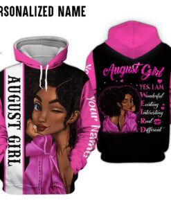 Personalized Name August Girl 3D All Over Printed Clothes NQWW190909