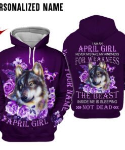 Personalized Name April Girl 3D All Over Printed Clothes NQTD260309