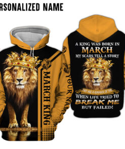 Personalized Name March Guy 3D All Over Printed Clothes HUOO240315