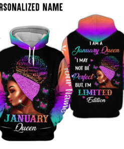 Personalized Name January Girl 3D All Over Printed Clothes HUOO120301