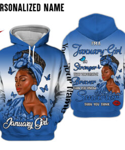 Personalized Name January Girl 3D All Over Printed Clothes NQML050313