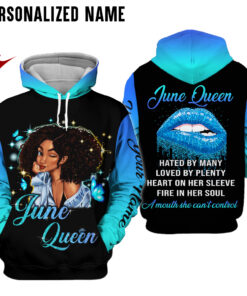 Personalized Name June Girl 3D All Over Printed Clothes NQTD250110