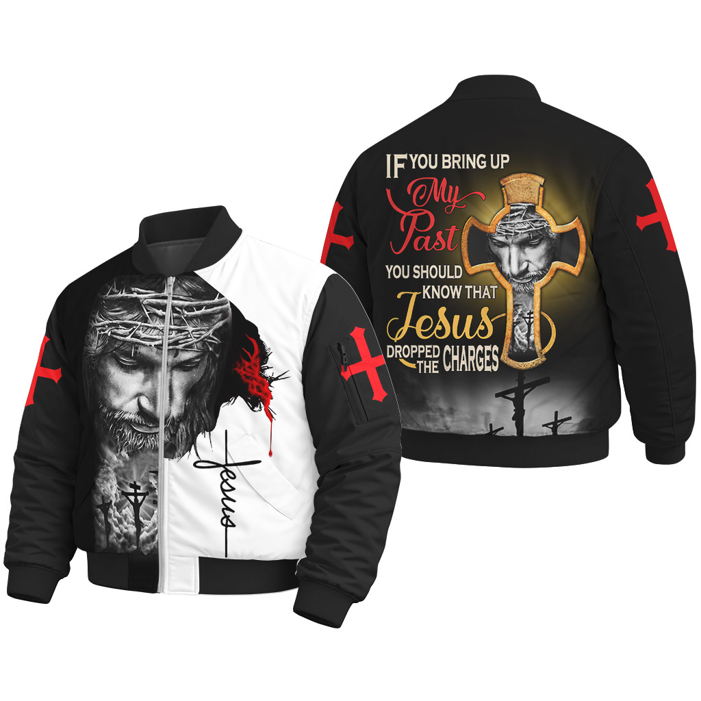 If You Bring My Past You Should Know That Jesus Dropped The Charges 3D all Over Printed Clothes UKAA250803 - Image 6