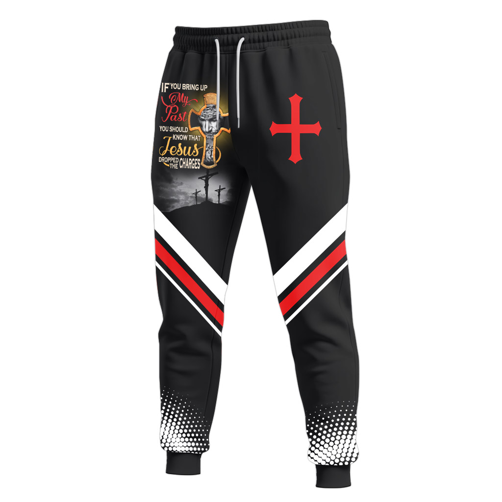 If You Bring My Past You Should Know That Jesus Dropped The Charges 3D all Over Printed Clothes UKAA250803 - Image 5