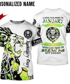Personalized Name January Guy 3D All Over Printed Clothes NQDT110801