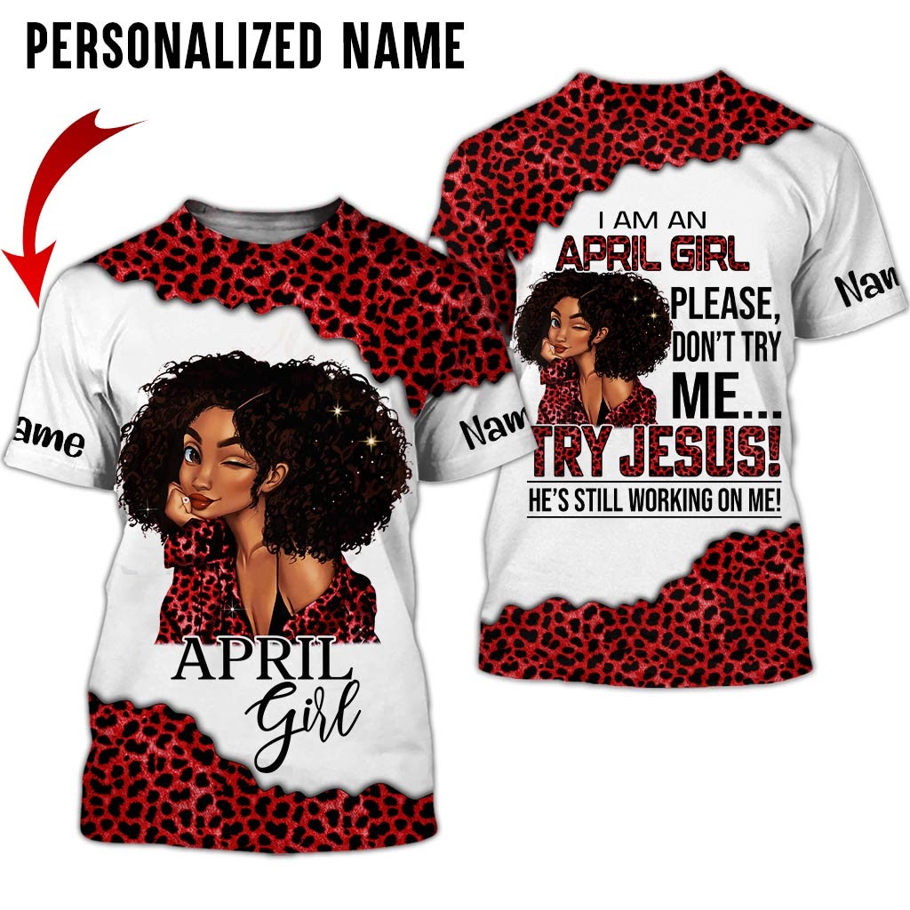 Personalized Name April Girl 3D All Over Printed Clothes NQHY110804 ...