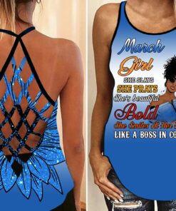 March Girl 3D All Over Printed Clothes NQML200804