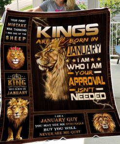 January Guy Fleece Blanket HXDT100301
