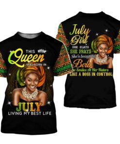 July Girl 3D All Over Printed Clothes HUTD190111