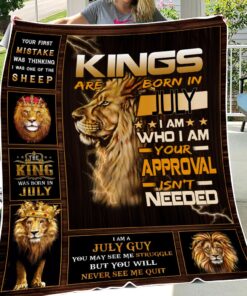 July Guy Fleece Blanket HXDT100307
