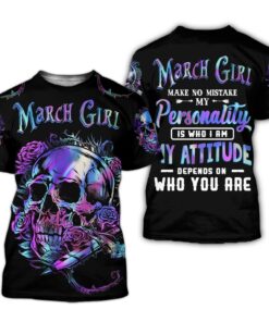 March Girl 3D All Over Printed Clothe NQWW110905