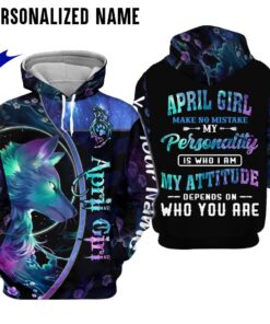 Personalized Name April Girl 3D All Over Printed Clothes NQHH301204