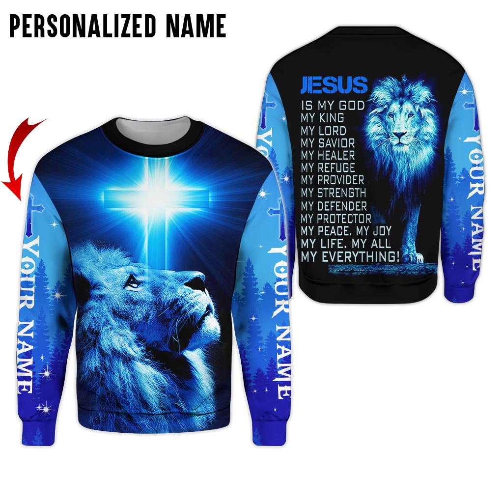 Custom Name God 3D All Over Printed Clothes HXHM050501 – Rosateestore