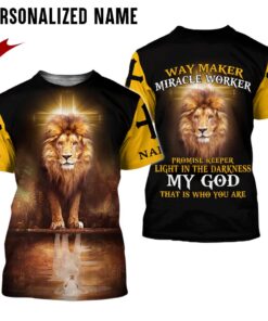 Custom Name God 3D All Over Printed Clothes QFHY260401