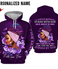 Personalized Name Stand With God Judged By God 3D All Over Printed Clothes UKMM270401
