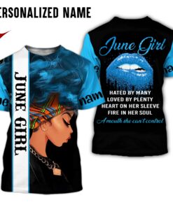 Personalized Name June Girl 3D All Over Printed Clothes HUWW220906