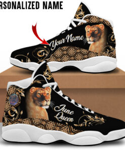 Personalized Name June Queen Shoes UKKH250406