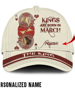 Personalized Name March King Cap QFKH020403