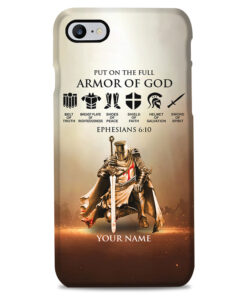 Put on the full armor of God silicon phone case HXKH080907