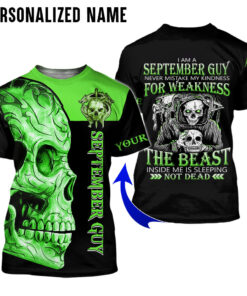 Personalized Name September Guy 3D All Over Printed Clothes NQMA090809