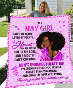 May Girl Like Quilt Blanket HUTD250212
