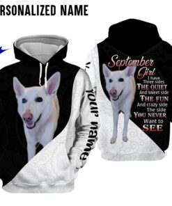 Personalized Name September Girl 3D All Over Printed Clothes HUAA311113