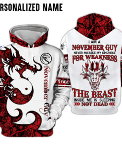 Personalized Name November Guy 3D All Over Printed Clothes HUHA220123