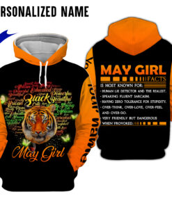 Personalized Name May Girl 3D All Over Printed Clothes HUMA220401