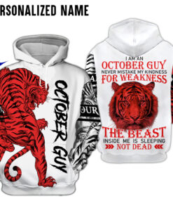 Personalized Name October Guy 3D All Over Printed Clothes DHHA110310