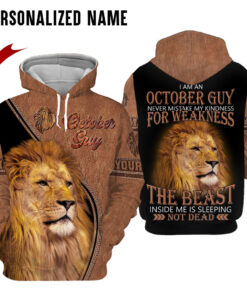 Personalized Name October Guy 3D All Over Printed Clothes NQMA140110