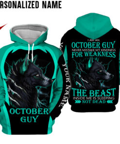 Personalized Name October Guy 3D All Over Printed Clothes HULL100324