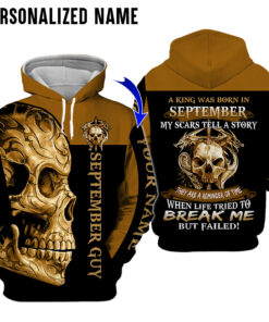 Personalized Name September Guy 3D All Over Printed Clothes HUHA250904