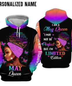 Personalized Name May Girl 3D All Over Printed Clothes HUOO120305