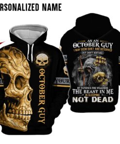 Personalized Name October Guy 3D All Over Printed Clothes HUHA081011