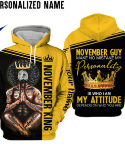 Personalized Name November Guy 3D All Over Printed Clothes HULL220111