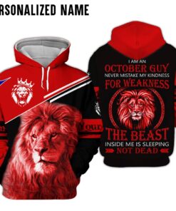 Personalized Name October Guy 3D All Over Printed Clothes HUOO090710