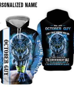 Personalized Name October Guy 3D All Over Printed Clothes NQOO051009