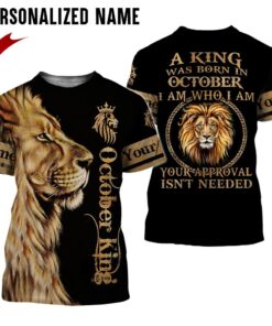 Personalized Name October Guy 3D All Over Printed Clothes DHHH070710