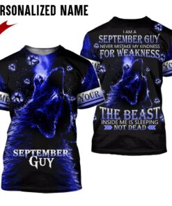 Personalized Name September Guy 3D All Over Printed Clothes DHHH280709