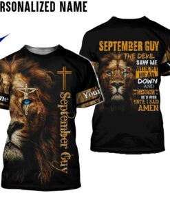 Personalized Name September Guy 3D All Over Printed Clothes DHLN230609
