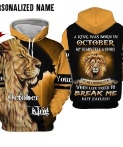Personalized Name October Guy 3D All Over Printed Clothes DHML151011