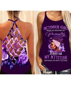 October Girl 3D All Over Printed Clothes HUDT240810