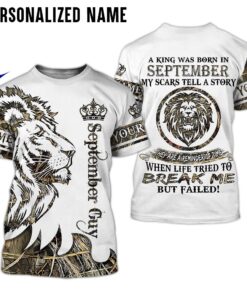 Personalized Name September Guy 3D All Over Printed Clothes MTAA100809
