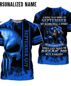 Personalized Name September Guy 3D All Over Printed Clothes MTAA220909