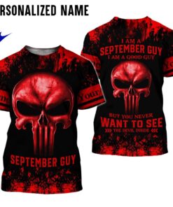 Personalized Name September Guy 3D All Over Printed Clothes MTHY090809