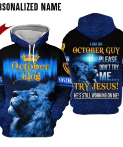 Personalized Name October Guy 3D All Over Printed Clothes NQDT081010