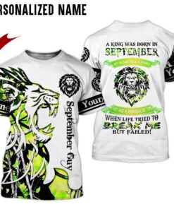 Personalized Name September Guy 3D All Over Printed Clothes NQDT110809