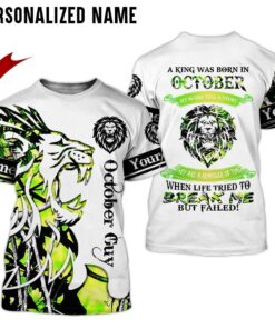 Personalized Name October Guy 3D All Over Printed Clothes NQDT110810