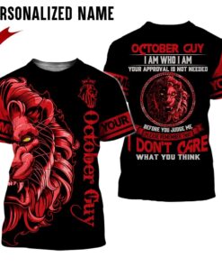 Personalized Name October Guy 3D All Over Printed Clothes NQHH160710